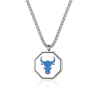 Pendentif géométrique en émail coloré avec douze breloques dans les aventures de Jackie <span class=keywords><strong>Chan</strong></span>, collier pendentif zodiaque, vente en gros - Product Image 3
