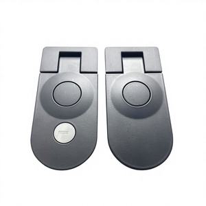 Loquet à levier en alliage de zinc, revêtement noir, pour portes de panneaux électriques, sécurité ANSI Grade 2, capacité de charge 280N - Product Image 1