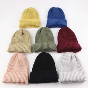 Bán buôn giá rẻ <span class=keywords><strong>Custom</strong></span> made 100 Acrylic dệt kim Beanie <span class=keywords><strong>cap</strong></span> đối với phụ nữ - Product Image 1