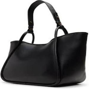 Sac à main tendance pour femme en similicuir avec accent pompon, fermeture éclair sécurisée, grand compartiment de rangement, bandoulière réglable - Product Image 3