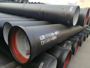 K9 K8 K7 200mm 100mm 600mm 800mm 400mm DN80mmからDN2000mmダクタイル鉄Dci Diパイプメーカーダクタイル鉄パイプ在庫あり - Product Image 4