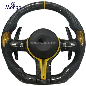 Per volante BMW volante personalizzato in fibra di carbonio E92 E93 F10 F30 M4 M5 X5 X6 volante tutti i modelli possono essere personalizzati