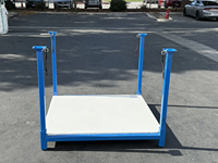 Étagère de stockage pour sacs en vrac - Structure en acier robuste - Capacité de charge de 500 kg - Galvanisé/peint par poudrage - Taille personnalisée disponible pour le stockage