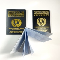 Passeport d'Impression Personnalisé pour Permis de Conduire International Multilingue