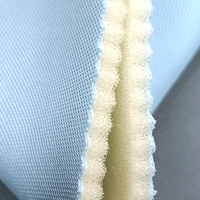 Mémoire respirante 1.40 mètres de largeur mousse soutenue Faux tissu en maille pour voiture têtes d'affiche Van doublures maillots de bain plafond flanelle chaise
