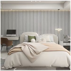 Autocollant Mural 3D Moderne Effet Treillis Étanche en <span class=keywords><strong>PVC</strong></span> Auto-Adhésif Panneau Décoratif Cloisonnable pour Salon Application Facile et Garantie 1 An - Product Image 5