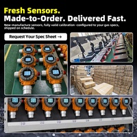 Detektor Sensor Gas Multi 4 in 1 untuk Hidrogen Nitrida NH3 yang Mudah Terbakar dan Berbahaya