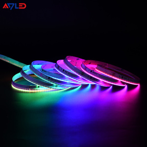 Commercial Dream Full Color DC 24V Magic Digital Smart Addressable RGB COB LED <b>Strips</b> for Home Bedroom Club Bar Decor - Product Image 1