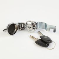 Serrure à came cylindrique de sécurité pour tiroir de boîte à outils, quincaillerie de meubles en alliage de zinc