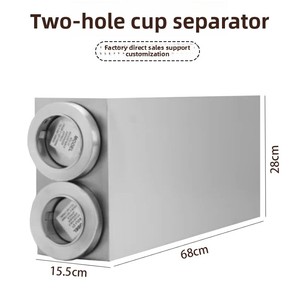 Dispensador comercial de tazas de acero inoxidable 304, grande, mediano, pequeño, té de la leche, café, Cola, taza de plástico, taza automática - Product Image 3