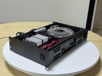 Vente en gros Amplificateur de puissance audio avancé 1300W 8 Ohm Amplificateurs professionnels karaoké 4 canaux 2U classe D Métal professionnel
