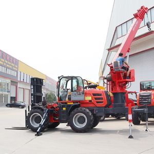 รถยก4x4สำหรับเครื่องยนต์รถยกเครื่องยนต์ดีเซล5ตันรถยกออฟโรด - Product Image 3