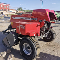 Presse à balles carrées robuste pour tracteur agricole, pour la liage de la paille