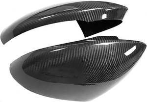 Copri specchietto retrovisore laterale in fibra di carbonio compatibile per Maserati <span class=keywords><strong>Grecale</strong></span> per Alfa Romeo <span class=keywords><strong>Stelvio</strong></span> 2019- 2 pezzi L + R - Product Image 2