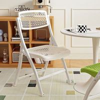 Chaise pliante en métal avec tablette d'écriture, portable pour usage extérieur et intérieur, idéale pour étudiants/bureaux et réunions