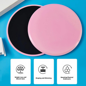 Discos Deslizantes para <span class=keywords><strong>Pilates</strong></span>, Yoga, Ejercicios Abdominales, Deslizadores para Pies, Tablas Deslizantes para Entrenamiento, Equipo de Gimnasio en Casa - Product Image 5