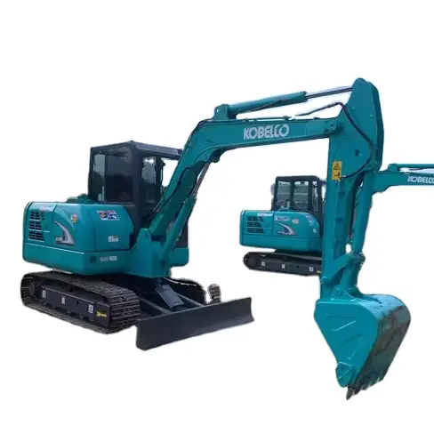 Gunakan Kobelco sk 60 mesin konstruksi ekskavator, Crawler KOBELCO SK60 tangan kedua