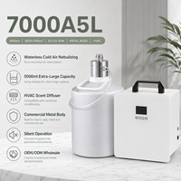 Diffuseur de parfum professionnel Koeazy, grand modèle commercial en métal, 7000A, 5000 ml, électrique, contrôle intelligent par APP/WiFi, pour voiture et maison