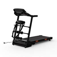 Cinta de Correr Eléctrica Plegable Semiprofesional CR-M3D, Portátil, de Acero, con Monitor de Ritmo Cardíaco, Capacidad de 120 kg, Pantalla LED, 1 HP