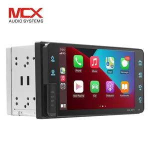 Vendita calda 2 Din Android Touch Screen universale Multimedia Mp5 lettore Dvd per auto con funzionamento di controllo del volante