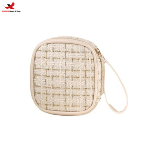 Small <b>Mini</b> Portable Lipstick Storage <b>Bags</b> Cosmetics Makeup Toiletry Travel Make <b>Bags</b> Zipper Closure Cartoon RTS Bulk Mixed Order - Product Image 1