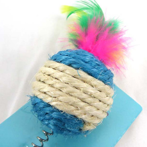 ของเล่นสปริงแบบมีถ้วยดูดพร้อมลูกบอลไซซอลสำหรับแมวเลี้ยงในบ้าน PETDOM - Product Image 2