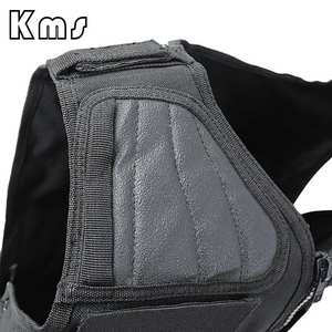 KMS مخصص بيع بالجملة حار بيع <span class=keywords><strong>600D</strong></span> البوليستر معدات الاعتداء الأسود سترة تكتيكية لتعزيز القانون - Product Image 5