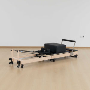 Máquina de Pilates Reformer Plegable Comercial para Yoga y Fitness, Ecológica, Duradera, Ajustable y Portátil para el Hogar - Product Image 3