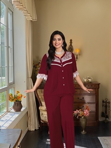Camisón Extra Grande Estilo Dubái para Mujer, Ropa de Dormir Islámica, Talla Grande - Product Image 5