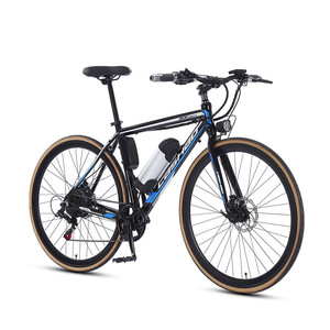 Bicicleta Eléctrica de Montaña de 7 Velocidades, 36V 8Ah 350W, Cuadro Rígido, Frenos de Disco Mecánicos, Neumáticos 700C*28C, Todoterreno, para Hombre - Product Image 1
