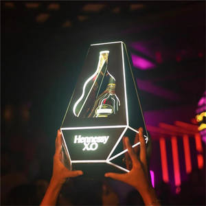 PRESENTADOR DE BOTELLA LED RECARGABLE HENNESS Y <span class=keywords><strong>XO</strong></span> para BAR LOUNGE NIGHTCLUB - Product Image 2