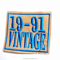 Presse à chaud personnalisée 3d insignes de logo personnalisés patch de broderie brodé à coudre à repasser pour vêtements