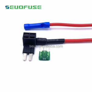 Nouveau robinet de <span class=keywords><strong>fusible</strong></span> standard <span class=keywords><strong>mini</strong></span> porte-<span class=keywords><strong>fusible</strong></span> de voiture à profil bas, fusibles supplémentaires avec fusibles de voiture à lame de 1A-50A - Product Image 4