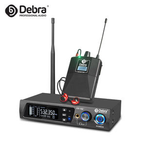 Debra Audio ER-102 Système de surveillance intra-auriculaire sans fil UHF professionnel pour les performances sur scène - Product Image 1