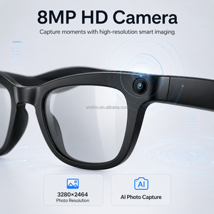 Gafas Inteligentes Wistino con Cámara 4K, Grabación de Video UHD Antivibración para Escalada de Montaña, Diseño Portátil, Cámara de Seguridad - Product Image 2
