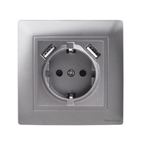 Prise murale intelligente YUHE 220V UK en plastique PC, à pôle unique, avec écran tactile Zigbee/WiFi, compatible Smart Life, IP54, 5 prises, 16A, noire, haute qualité