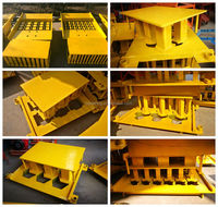 Fabriqué en chine QTJ4-25 machine à briques à emboîtement automatique pressage btc brique eco maquinas ciment sable bloc de béton