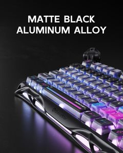 Clavier mécanique sans fil GravaStar Mercury K1 Pro 75% 79 touches rétroéclairées RVB avec interrupteurs linéaires - Product Image 6