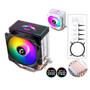 Qiuzaim AM4 90mm 4 Heatpipes argb AM5 1700 CPU Cooler TDP 110-180W PWM 115x tản nhiệt cho <span class=keywords><strong>Intel</strong></span> 1200 hiệu suất cao tản nhiệt - Product Image 1