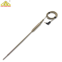 Sonde de température en acier inoxydable OEM pour barbecue, NTC 100k, différentes couleurs, capteur de température alimentaire Pt100