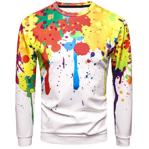 Sudadera con Capucha Personalizable para Hombre, Talla Grande, de Algodón y Fibra de Bambú, Jersey de Manga Larga para Invierno y Otoño, Sublimación Completa - Product Image 1