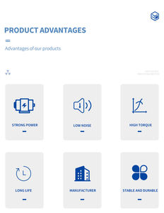 XBD-1625 geräuscharm 24V Corel ess Edelmetall bürste DC <span class=keywords><strong>Motor</strong></span> 500W Explosions geschützt Smart Home Industrielle Elektro werkzeuge Magnetisch - Product Image 4