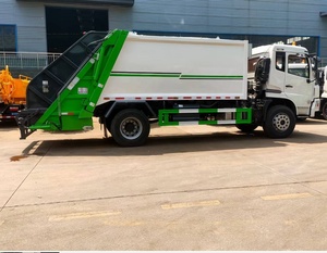 รถบรรทุกอัดขยะทรงสี่เหลี่ยม Dongfeng DFAC 15 ลูกบาศก์เมตร รถบรรทุกเก็บ<span class=keywords><strong>ขยะ</strong></span>อัดแน่น รถบรรทุกขนส่งขยะ - Product Image 4