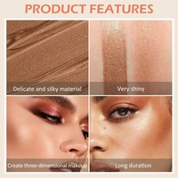 Highlighter Visage Oem Meilleur Vegan Éclat Maquillage Surligneur Liquide Haute Teneur en Pigment Marque Privée