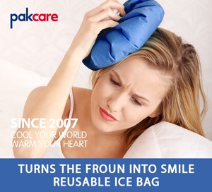 2026 Nuevo Pakcare <span class=keywords><strong>Bolsa</strong></span> de Hielo Reutilizable <span class=keywords><strong>para</strong></span> Terapia de Frío y Calor, Alivio del <span class=keywords><strong>Dolor</strong></span> por Lesiones Deportivas, Impermeable - Product Image 1