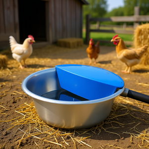 Bebedero Automático Sir Aqua II de 1.8 Galones, Color Azul Plateado, para Aves de Corral - Product Image 2