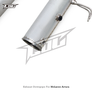 Échappement arrière Boska avec valve OEM pour McLaren Artura Spider 3.0T 2023-2025 – Tuyau d'échappement haute performance en acier inoxydable pour la course - Product Image 3