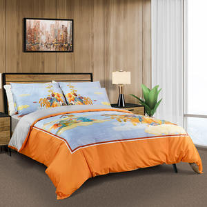 Housse de <span class=keywords><strong>couette</strong></span> de lit <span class=keywords><strong>imprimée</strong></span> 3D, ensemble de literie de luxe, taille Queen, 100% coton, 24 pièces - Product Image 5