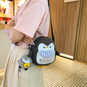 Cute Cartoon <strong>Penguin</strong> Ladies Shoulder <strong>Bags</strong> Colorful Contrast Women's Crossbody <strong>Bag</strong> Outdoor Portable Female Phone Coin Purse - Product Image 4