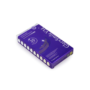 علامة خاصة GlorySmile V34 المينا آمنة تبييض الأسنان شرائط التخصيص - Product Image 4